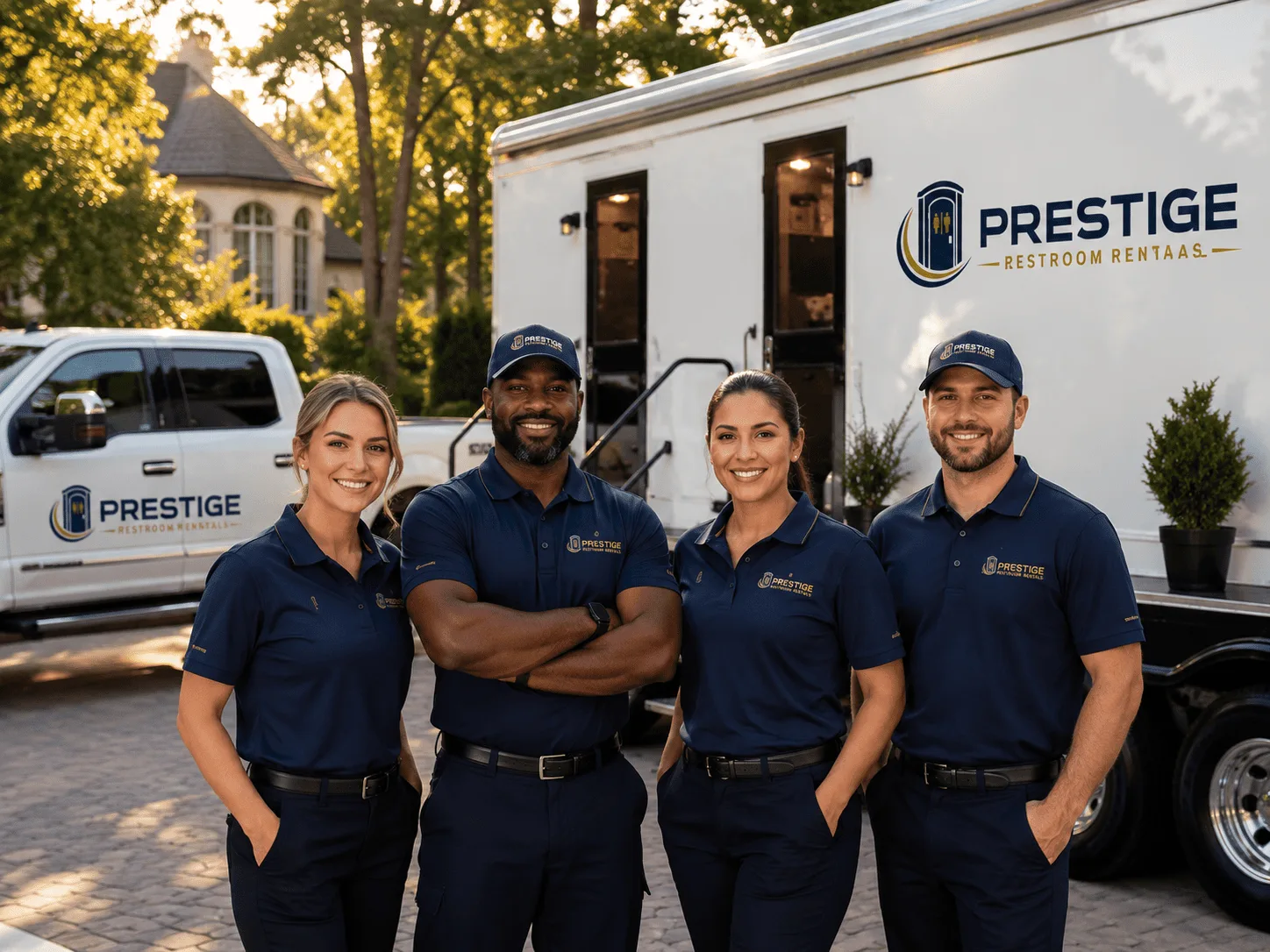 Trusted Luxury Portable Restrooms company in Crowville, LA